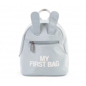 Childhome ranac za vrtic My First bag Grey/offwite CWKIDBGR