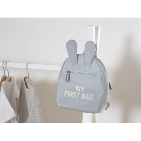 Childhome ranac za vrtic My First bag Grey/offwite CWKIDBGR