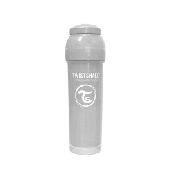 Twistshake flasica za bebe 330ml Pastel Grey