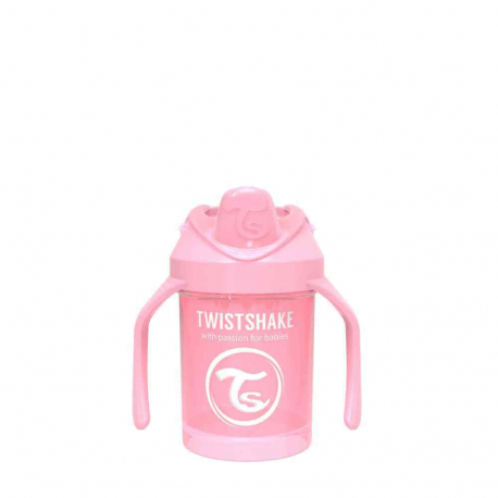 Twistshake solja Mini Cup 230ml 4m Pastel Pink