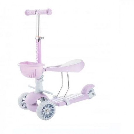 KikkaBoo trotinet Makani BonBon 3in1 Candy Lilac