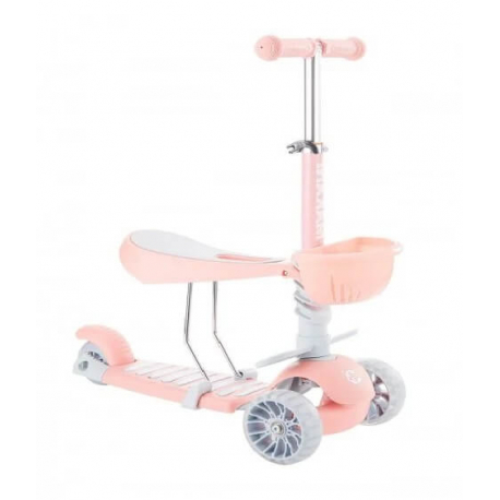 KikkaBoo trotinet Makani BonBon 3in1 Candy Pink