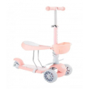 KikkaBoo trotinet Makani BonBon 3in1 Candy Pink