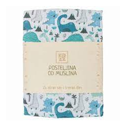 Kidzz posteljina 3 dela muslin Mint 3300205