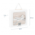 KikkaBoo Dvoslojno baby cebence od muslina 100x100 D.Biege