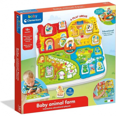 CLEMENTONI BABY INTERAKTIVNA FARMA SET