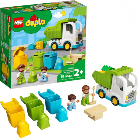 Lego Duplo town recycling truck