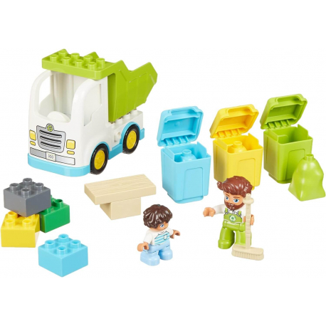 Lego Duplo town recycling truck