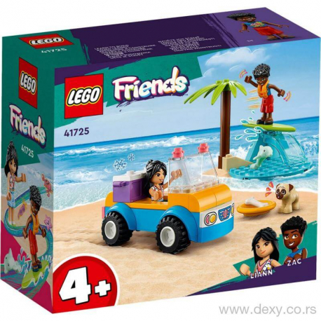Lego Friends beach buggy fun
