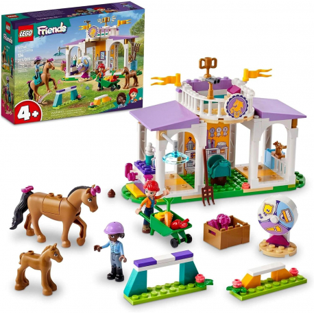 Lego Friends horse training