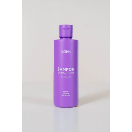 GLORIA SAMPON ZA RAST KOSE ZA MASNU KOSU 200ML 7096