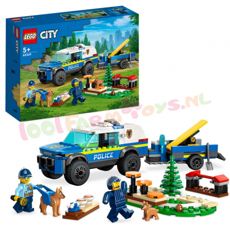 LEGO CITY MOBILE POLICE DOG TRAINING