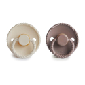 FRIGG VARALICA KAUCUK CREAM SEPIA 0-6M
