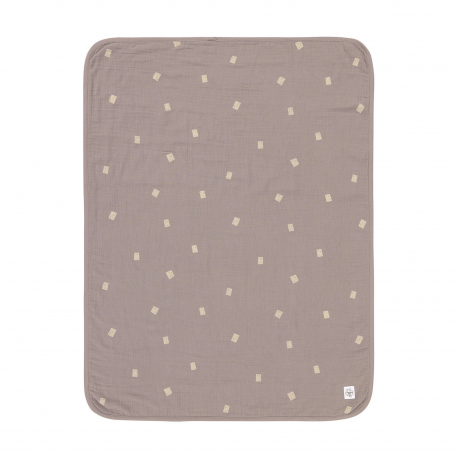 LASSIG CEBE MUSLIN SPOTS TAUPE (75 X 100 CM)