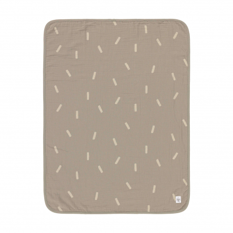 LASSIG CEBE MUSLIN SPECKLES OLIVE (75 X 100 CM)