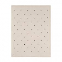 LASSIG CEBE PLETENO "DOTS" NATURE (80 X 100 CM)
