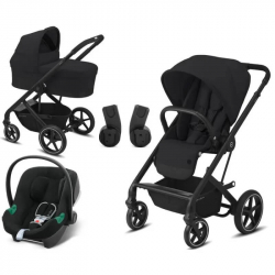 CYBEX KOLICA TRIO SISTEM BALIOS LUX DEEP BLACK