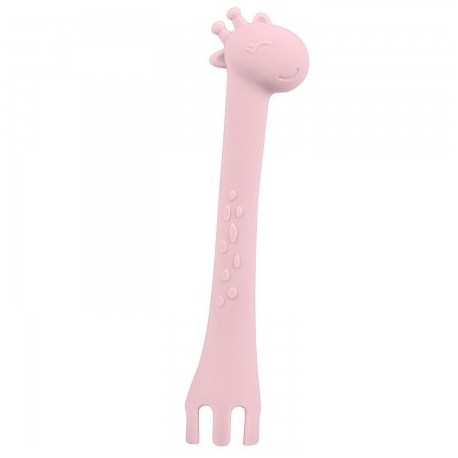Silikonska kaicica Giraffe pink