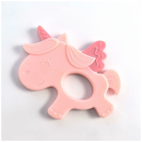 Kikka Boo silikonska glodalica Unicorn Pink