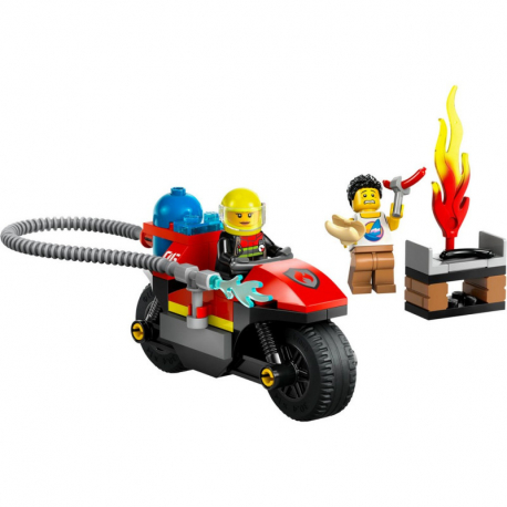 LEGO CITY FIRE RESCUE MOTORCYCLE