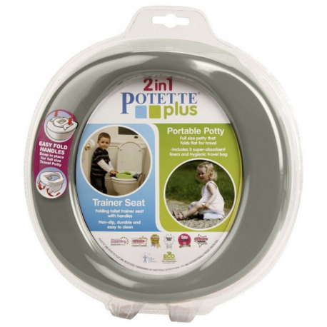 POTETTE PLUS PUTNA NOSA 2U1 GREY