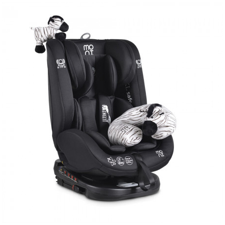 Cangaroo auto sedite 0-36kg Serengeti Black