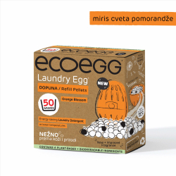 Eco Egg dopuna za deterdzent sa omeksivacem za ves miris cvet pomo 50 pranja