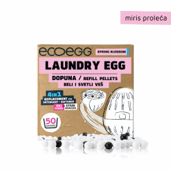 Eco Egg dopuna 50 pranja za beli I svetli ves miris proleca