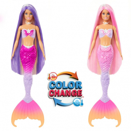 BARBIE COLOR CHANGE SIRENA HRP97