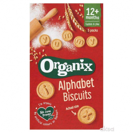 ORGANIX ORGANSKI ALFABET KEKSICI (12+)25M