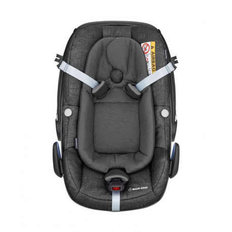 Maxi Cosi auto sedite 0+Pebble Pro I-Size Scribble Black