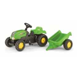 Rolly toys traktor Rolly kid sa prikolicom