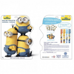 SET MINIONS 9.5ML+STIKERI+BOOKMAR EDT