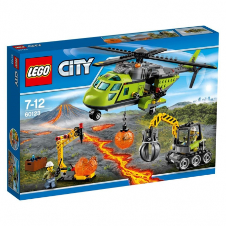 LEGO CITY VOLCANO SUPPLY HELICOPTER