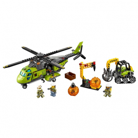LEGO CITY VOLCANO SUPPLY HELICOPTER