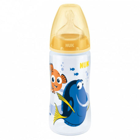 Nuk plastična flaica silikon 6-18 m Dory