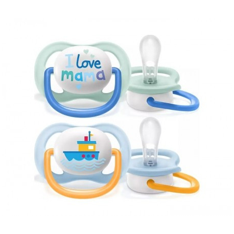 Avent Ultra Air Varalica za decake 0-6 meseci I love Mama&amp;Boat SCF080/01