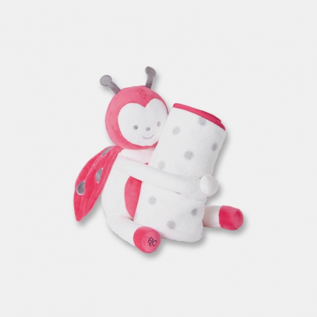 OB Cebe sa igrackom Bubamara-E18/ DOUDOU COUVERTURE COCCINELLE