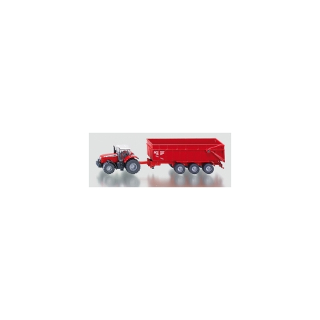 Traktor Massey Ferguson sa prikolicom