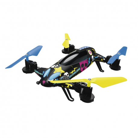 Quadrocopter 2u1 RC auto Racemashine