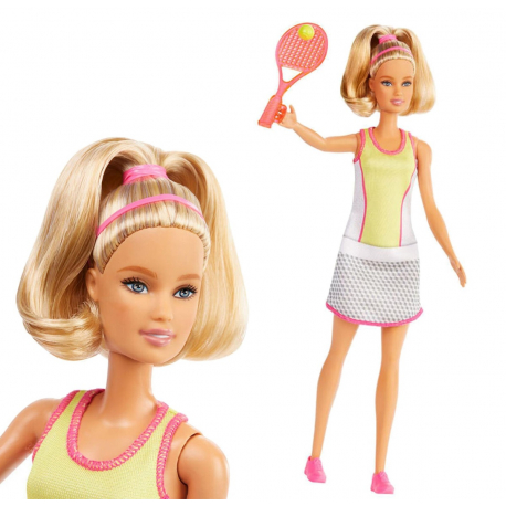 Barbie lutka teniser