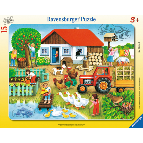 Ravensburger puzzle Sta gde staviti? Farma
