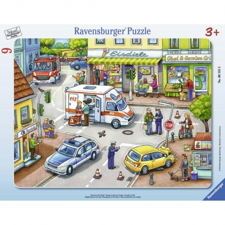 Ravensburger puzzle Uzbuna u gradu 9kom