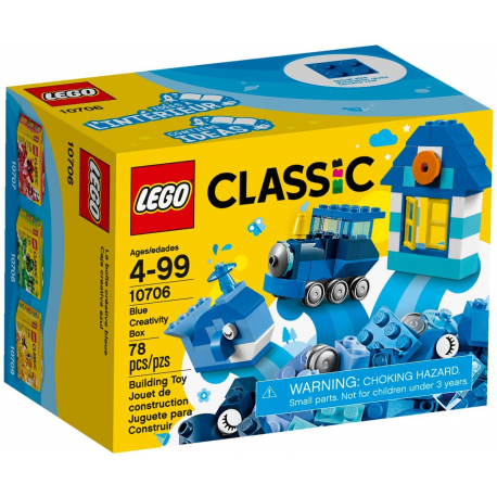 LEGOŽ kocke Classic Blue Creativity Box