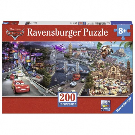 Ravensburger puzzle Panorama Cars 200kom