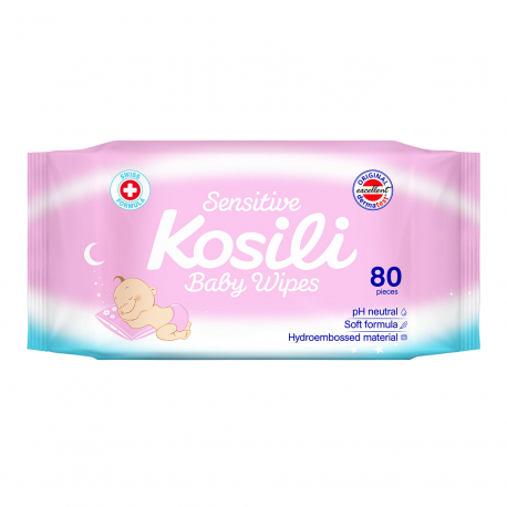 Kosili vlane maramice Roze 80kom