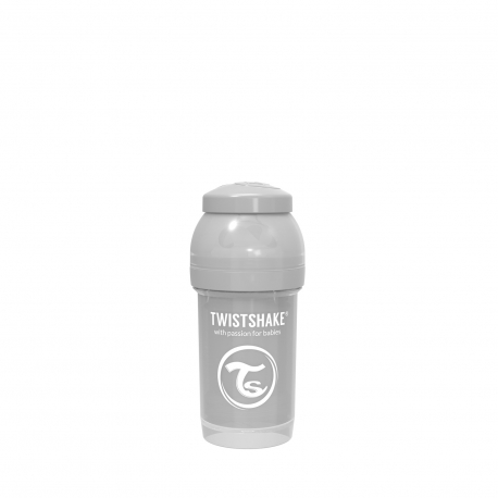Twistshake anti-colic flaica Pastel Grey 180ml