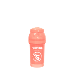 Twistshake anti-colic flaica Pastel Peach 180ml