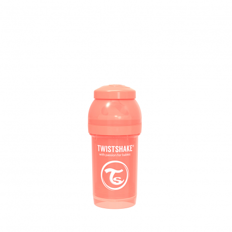 Twistshake anti-colic flaica Pastel Peach 180ml