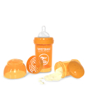 Twistshake anti-colic flaica Pastel Orange 180ml